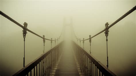 Die Brücke über den Nebel: Farbpracht eines vergänglichen Augenblicks!